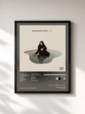 #noir Tableau de l'album Mirror de Lauren Spencer Smith, cadre noir, imprimé et encadré en France