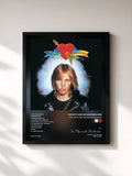 #noir Tableau de l'album Tom Petty And The Heartbreakers de Tom Petty and the Heartbreakers, cadre noir, imprimé et encadré en France