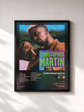 #noir Tableau de l'album And Then de Christopher Martin, cadre noir, imprimé et encadré en France