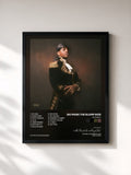#noir STOKELEY by Ski Mask the Slump God as a framed art print, black frame, printed and framed in France