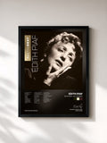 #noir Tableau de l'album Edith Piaf - All The Best de Edith Piaf, cadre noir, imprimé et encadré en France