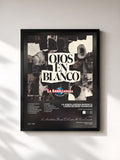 #noir Tableau de l'album Ojos En Blanco de La Arrolladora Banda El Limón De Rene Camacho, cadre noir, imprimé et encadré en France