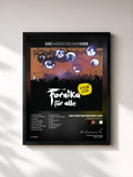 #noir Tableau de l'album Fornika für alle de Die Fantastischen Vier, cadre noir, imprimé et encadré en France