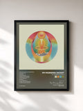 #noir Tableau de l'album My Morning Jacket de My Morning Jacket, cadre noir, imprimé et encadré en France