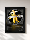 #noir Tableau de l'album The Dandy Warhols Are Sound de The Dandy Warhols, cadre noir, imprimé et encadré en France
