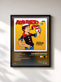 #noir Tableau de l'album Adalberto Featuring Popeye El Marino de Adalberto Santiago, cadre noir, imprimé et encadré en France