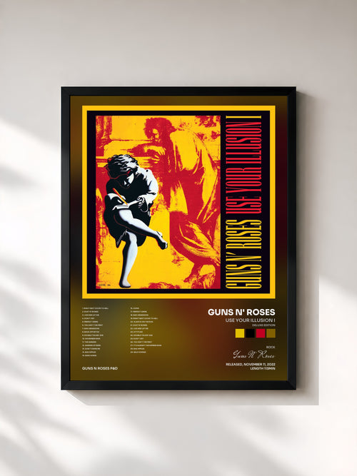 Guns N' Roses · Use Your Illusion I (Deluxe Edition) — Stampa incorniciata