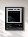 #noir White Light / White Heat (Super Deluxe) de The Velvet Underground en lámina enmarcada, marco negro, impresa y enmarcada en Francia