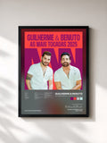#noir Guilherme & Benuto - As Mais Tocadas 2025 von Guilherme & Benuto als gerahmter Kunstdruck, schwarzer Rahmen, gedruckt und gerahmt in Frankreich