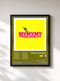 #noir Tableau de l'album My My My de Armand van Helden, cadre noir, imprimé et encadré en France