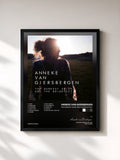 #noir Tableau de l'album The Darkest Skies Are The Brightest de Anneke van Giersbergen, cadre noir, imprimé et encadré en France