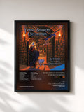 #noir Tableau de l'album Letters From The Labyrinth de Trans-Siberian Orchestra, cadre noir, imprimé et encadré en France