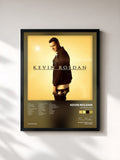#noir Tableau de l'album Kevin Roldan (Deluxe Edition) de Kevin Roldan, cadre noir, imprimé et encadré en France