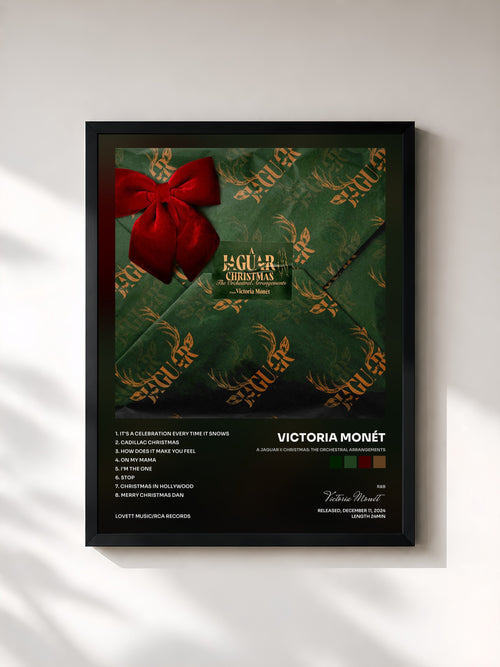 Victoria Monét · A Jaguar II Christmas: The Orchestral Arrangements — Affiche encadrée