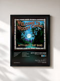 #noir Tableau de l'album Welcome to Woody Creek de Nitty Gritty Dirt Band, cadre noir, imprimé et encadré en France