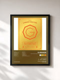 #noir 2013 G-DRAGON WORLD TOUR 'ONE OF A KIND in SEOUL' di G-DRAGON in stampa incorniciata, cornice nera, stampata e incorniciata in Francia