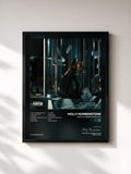 #noir Tableau de l'album Paint My Bedroom Black de Holly Humberstone, cadre noir, imprimé et encadré en France