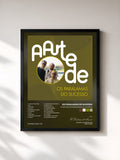 #noir A Arte De Os Paralamas Do Sucesso von Os Paralamas do Sucesso als gerahmter Kunstdruck, schwarzer Rahmen, gedruckt und gerahmt in Frankreich