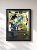 #noir Tableau de l'album Charlie Hustle: Blueprint Of A Self-Made Millionaire de E-40, cadre noir, imprimé et encadré en France
