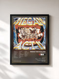 #noir Tableau de l'album MEGAN: ACT II de Megan Thee Stallion, cadre noir, imprimé et encadré en France