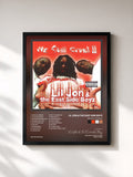 #noir Tableau de l'album We Still Crunk! de Lil Jon & The East Side Boyz, cadre noir, imprimé et encadré en France