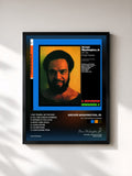 #noir Tableau de l'album All The King's Horses de Grover Washington, Jr., cadre noir, imprimé et encadré en France