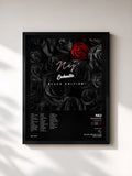 #noir Enchantée (Black Edition) by Nej as a framed art print, black frame, printed and framed in France