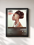 #noir Tableau de l'album Laura Mvula with Metropole Orkest conducted by Jules Buckley at Abbey Road Studios de Laura Mvula, cadre noir, imprimé et encadré en France