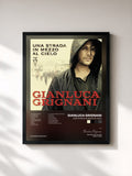 #noir Una strada in mezzo al cielo von Gianluca Grignani als gerahmter Kunstdruck, schwarzer Rahmen, gedruckt und gerahmt in Frankreich