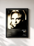 #noir Norma Deloris Egstrom From Jamestown, North Dakota di Peggy Lee in stampa incorniciata, cornice nera, stampata e incorniciata in Francia