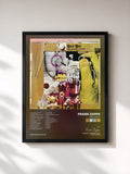 #noir Uncle Meat di Frank Zappa in stampa incorniciata, cornice nera, stampata e incorniciata in Francia