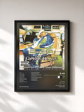 #noir Tableau de l'album Charlie Hustle: The Blueprint of a Self-Made Millionaire de E-40, cadre noir, imprimé et encadré en France