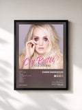 #noir Tableau de l'album Cry Pretty de Carrie Underwood, cadre noir, imprimé et encadré en France