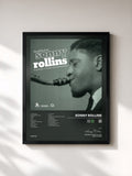 #noir The Definitive Sonny Rollins On Prestige, Riverside, And Contemporary von Sonny Rollins als gerahmter Kunstdruck, schwarzer Rahmen, gedruckt und gerahmt in Frankreich