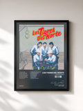 #noir Tableau de l'album Los Dos Plebes de Los Tigres del Norte, cadre noir, imprimé et encadré en France