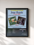 #noir 50 Aniversario Luctuoso - Jorge Negrete "El Charro Cantor" Vol. 3 von Jorge Negrete als gerahmter Kunstdruck, schwarzer Rahmen, gedruckt und gerahmt in Frankreich
