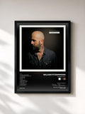 #noir Tableau de l'album Covers, Vol.1 de William Fitzsimmons, cadre noir, imprimé et encadré en France