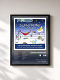 #noir Tableau de l'album Die 30 besten Schlaflieder für Kinder de Simone Sommerland, cadre noir, imprimé et encadré en France