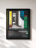 #noir Tableau de l'album Habitaciones Extrañas de Los Enanitos Verdes, cadre noir, imprimé et encadré en France