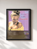 #noir Tableau de l'album Capitol Collectors Series: The Early Years de Peggy Lee, cadre noir, imprimé et encadré en France