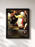 #noir Tableau de l'album La Mistrine de La Bottine Souriante, cadre noir, imprimé et encadré en France