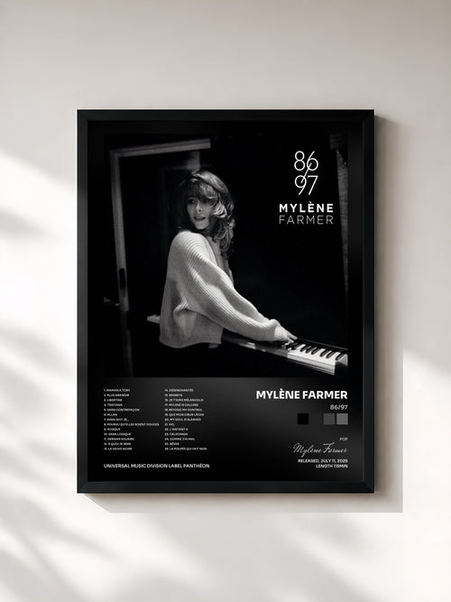Mylène Farmer · 86/97 — Stampa incorniciata