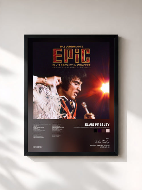 Elvis Presley · EPiC: Elvis Presley in Concert - Original Motion Picture Soundtrack — Stampa incorniciata