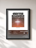 #noir Tableau de l'album Departures & Arrivals: Adventures of Captain Curt de Curtis Harding, cadre noir, imprimé et encadré en France