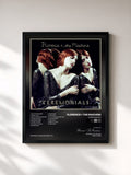 #noir Tableau de l'album Ceremonials de Florence + The Machine, cadre noir, imprimé et encadré en France