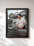 #noir Johannes Oerding bei Sing meinen Song, Vol. 11 di Johannes Oerding in stampa incorniciata, cornice nera, stampata e incorniciata in Francia