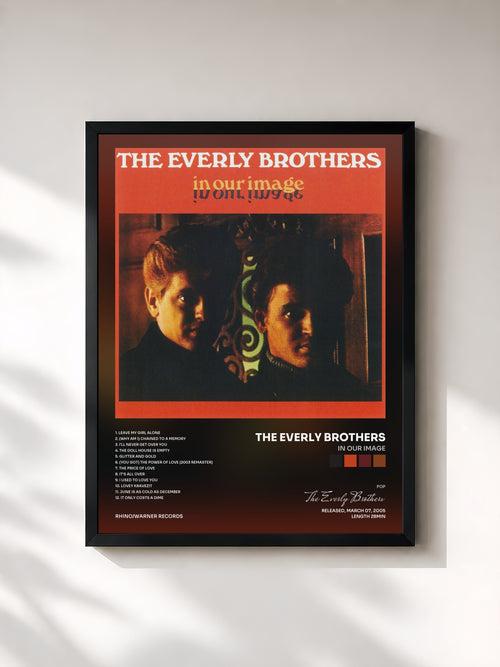 The Everly Brothers · In Our Image — Affiche encadrée