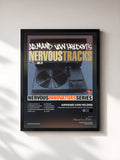 #noir Tableau de l'album Armand Van Helden's Nervous Tracks de Armand van Helden, cadre noir, imprimé et encadré en France