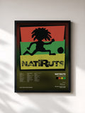 #noir Tableau de l'album Box Natiruts de Natiruts, cadre noir, imprimé et encadré en France