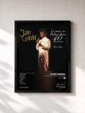 #noir Tableau de l'album Lo Mejor en Bellas Artes - 40 Aniversario de Juan Gabriel, cadre noir, imprimé et encadré en France